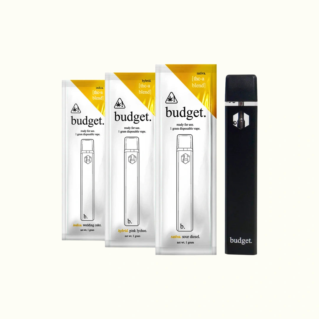 Budget Vape Desechable THCA Full Spectrum 1g