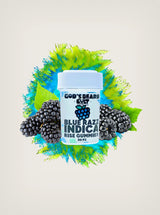 God's Beard Cult Gomitas con THC Delta 9 Gomitas mágicas Blue Razz Indica