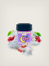 Gomitas con THC y CBD para dormir marca God's Beard Cult sabor Midnight Cherry