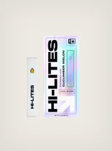 Hi-Lites Vape, Pluma de Wax Desechable THCA + Delta 8 Live Resin 1g Cucumber Melon