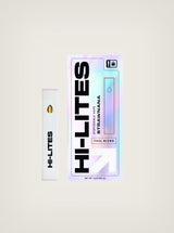 Hi-Lites Vape, Pluma de Wax Desechable THCA + Delta 8 Live Resin 1g Strawnana