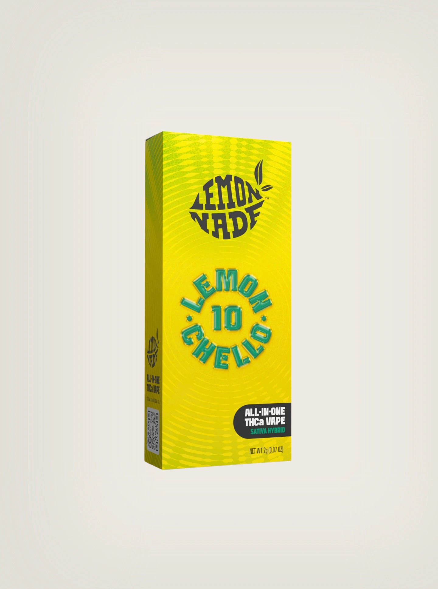 Lemonnade Vape de Wax, Plumas de Wax, Wax Plumas, Wax Cookies, Vape THCA 2G All in One, disposable vape portada Lemon Chello 10