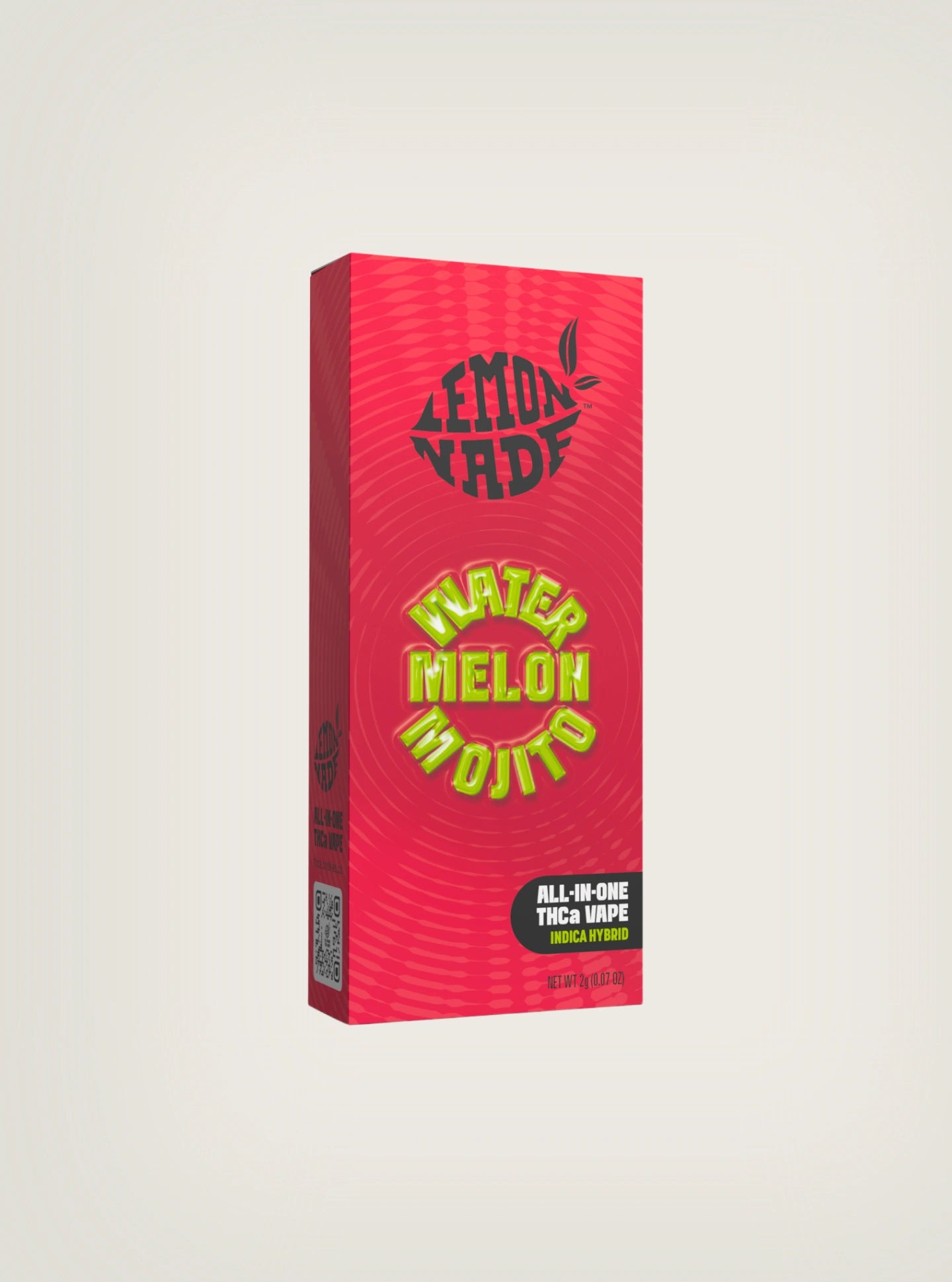 Lemonnade Vape de Wax, Plumas de Wax, Wax Plumas, Wax Cookies, Vape THCA 2G All in One, disposable vape portada Watermelon Mojito