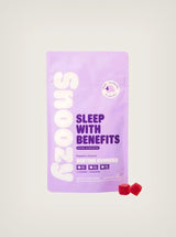 Snoozy Gomitas con THC Delta 9, CBD y CBD Sleep with Benefits Extra Strength Raspberry Flavored Bedtime Gummies