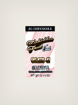 Pluma de Wax Desechable Forbidden Fruit by Cali vape de wax THCP + THCA 2 gramos Gelato 41 Sativa