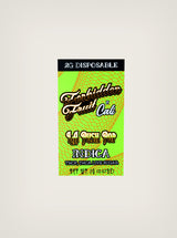 Pluma de Wax Desechable Forbidden Fruit by Cali vape de wax THCP + THCA 2 gramos LA Push Pop Indica