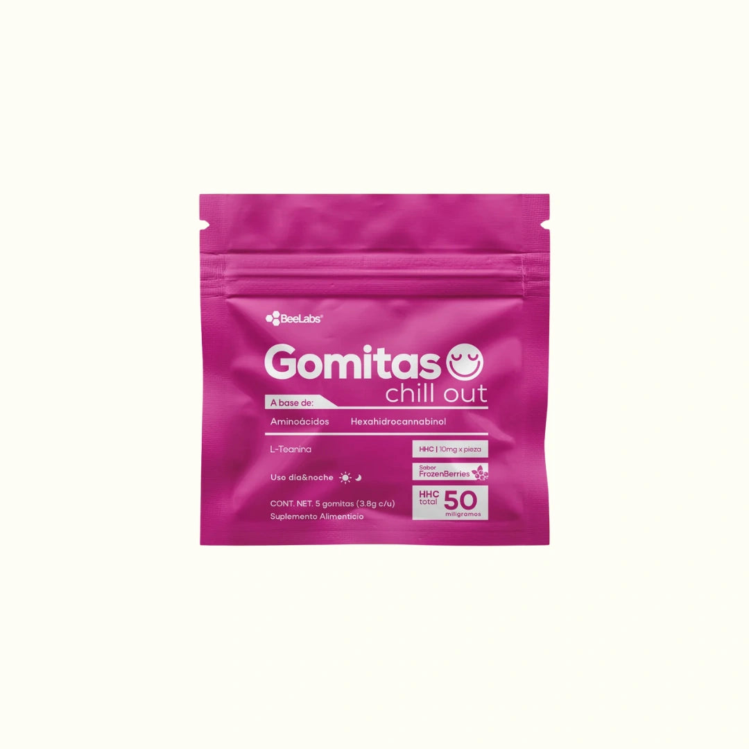Compra en Splift BeeLabs gomitas para la ansiedad con HHC y Aminoácidos L-Teanina 50mg 5 gomitas
