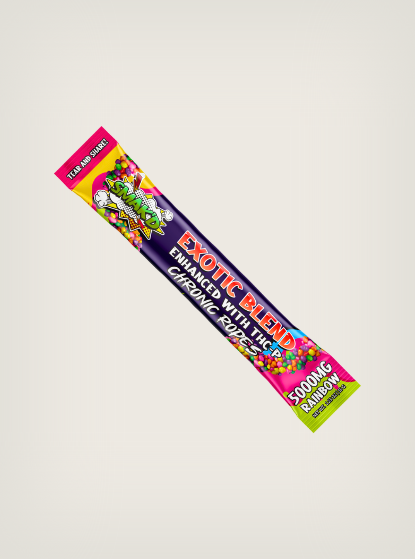 SMAKD Gomitas con THC Nerd Ropes