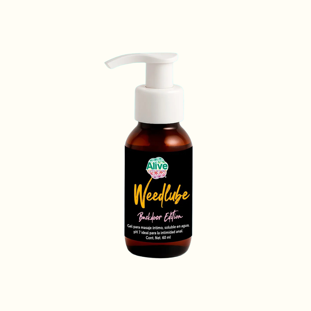 Alive lubricante Weedlube Backdoor Anal Termo Sensible 60ml