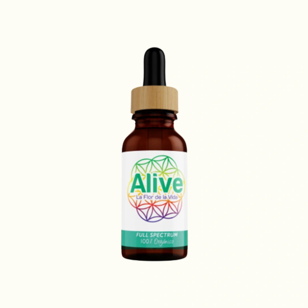 Alive gotas de CBD Full Spectrum 1000-3000mg 10 o 30ml Tintura con Cannabis