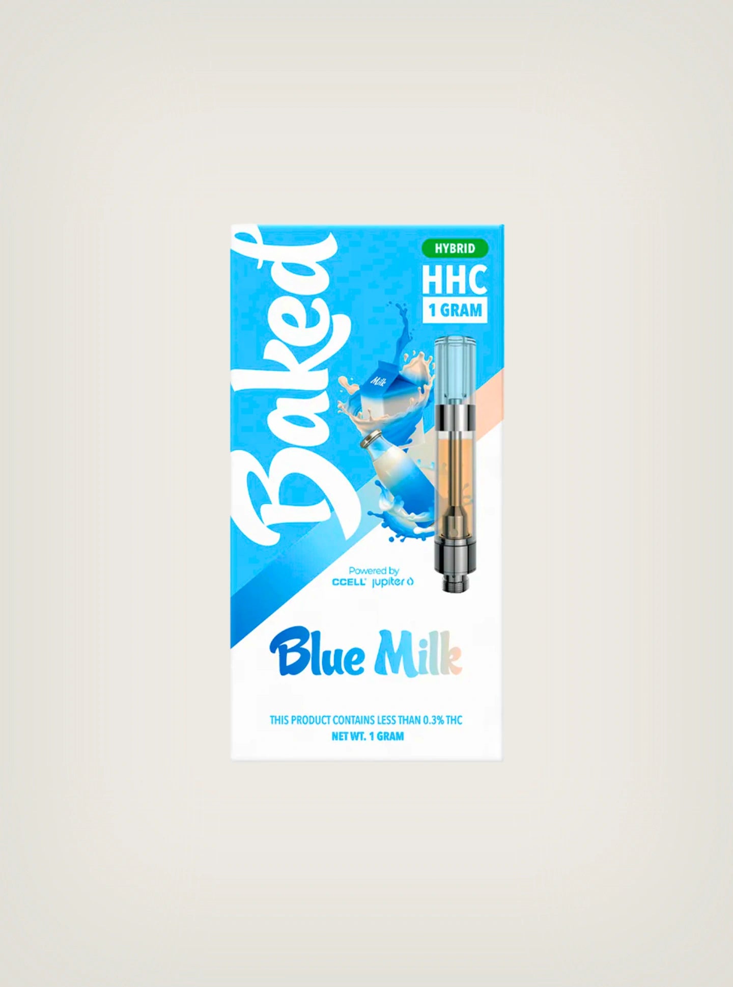 Baked Cartucho Wax HHC 1 Gramo Blue Milk