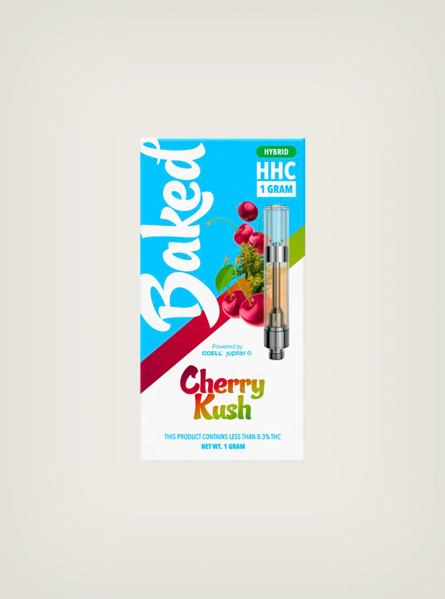 Baked Cartucho Wax HHC 1 Gramo Cherry Kush