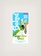 Baked Cartuchos de Wax Desechables HHC 1 Gramo Super Sour Diesel
