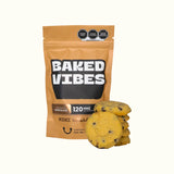 Baked Vibes galletas con THC de HHC 20mg por pieza 6 galletas sabor Chips de Chocolate