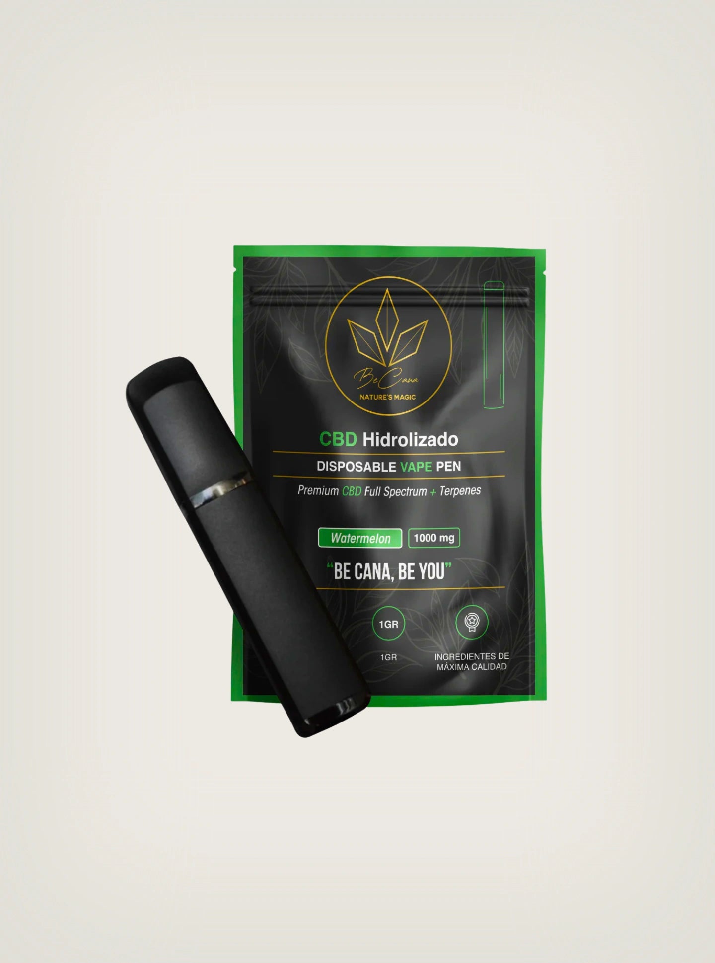Be Cana CBD Vapes watermelon