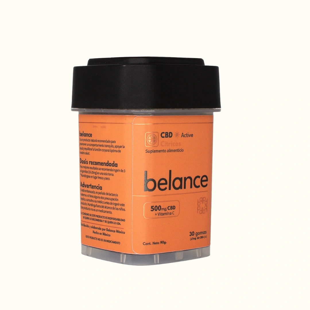 Belance Gomitas de CBD con Vitamina C 30 Gomitas para energía