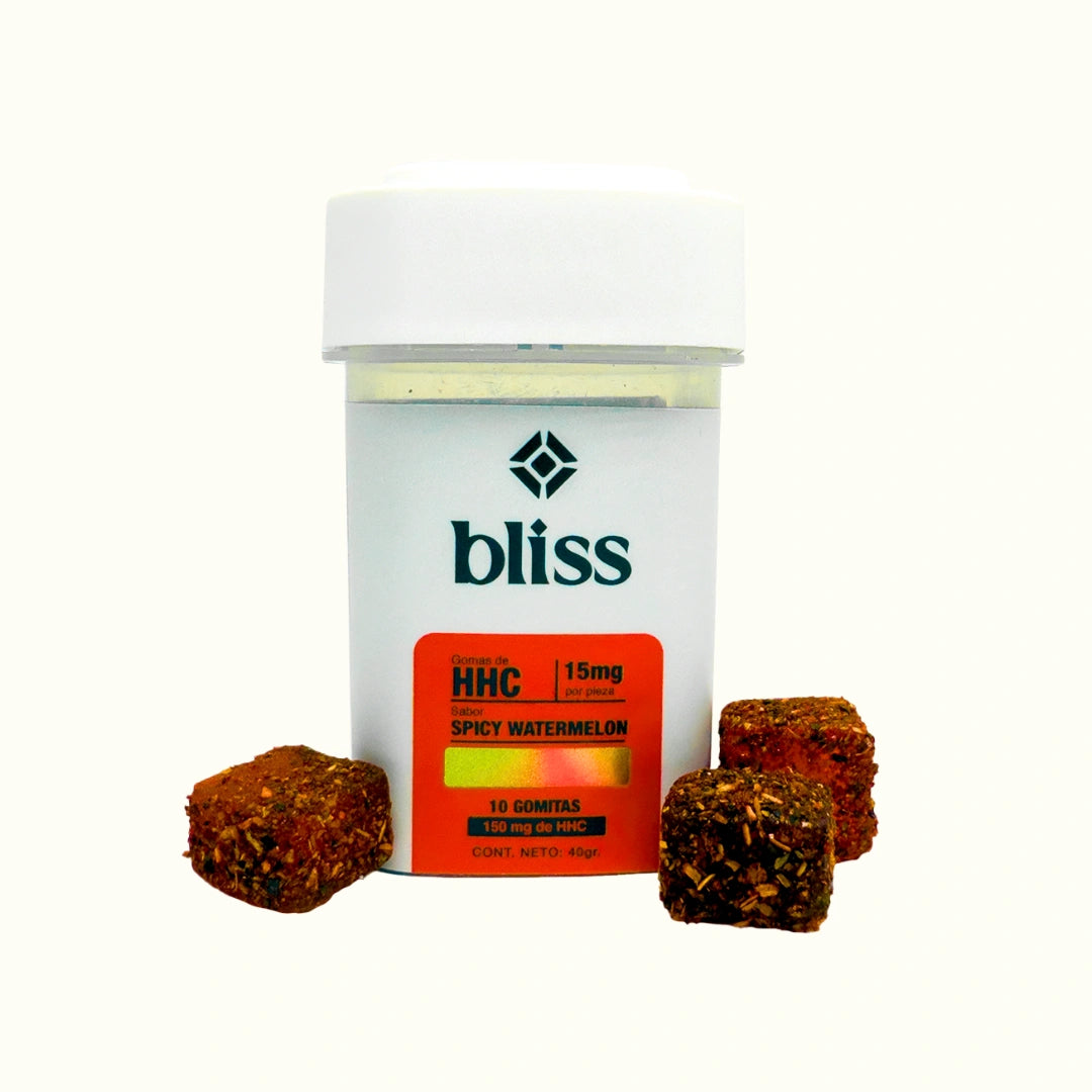 Compra en Splift gomitas de THC con HHC marca Bliss sabor Spicy Watermelon