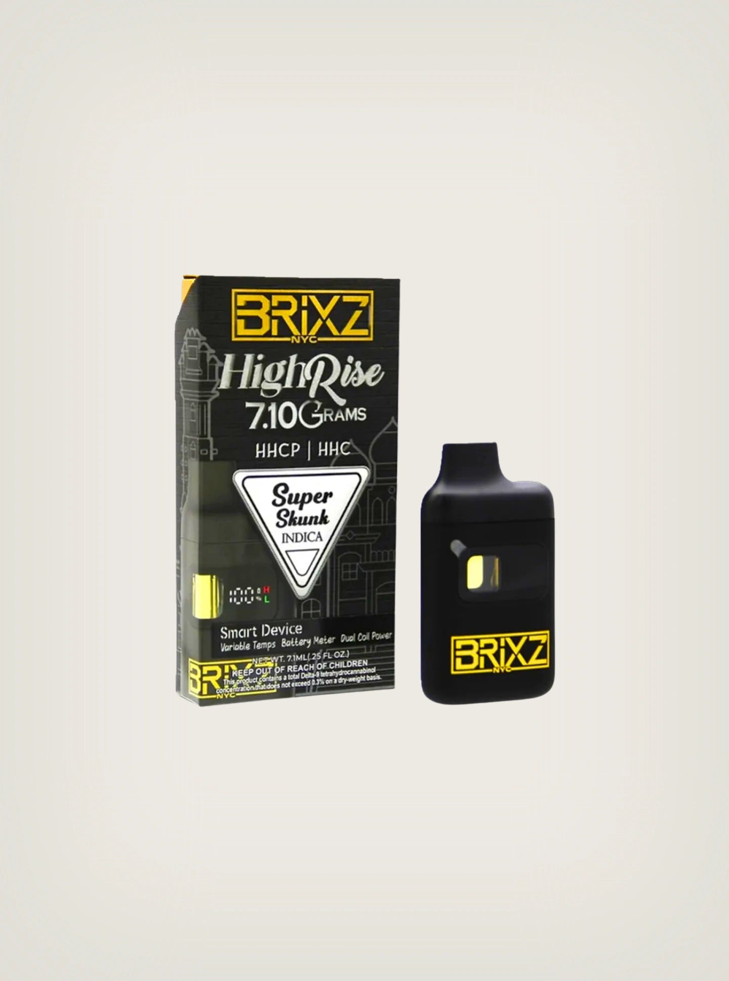 Plumas de Wax Brixz High Rise 7.10 grams HHC | HHCP Super Skunk