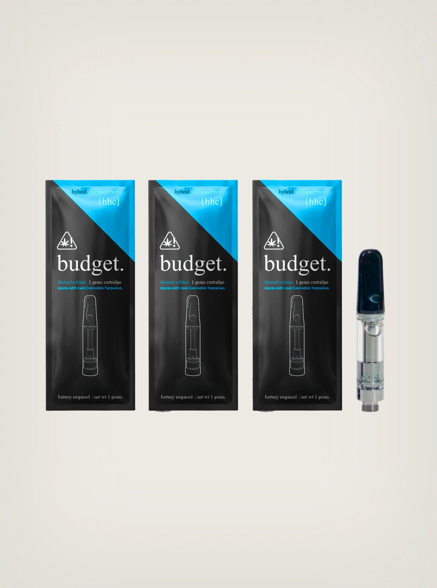 Budget Cartucho Wax Desechable de 1 gramo marca Budget de HHC