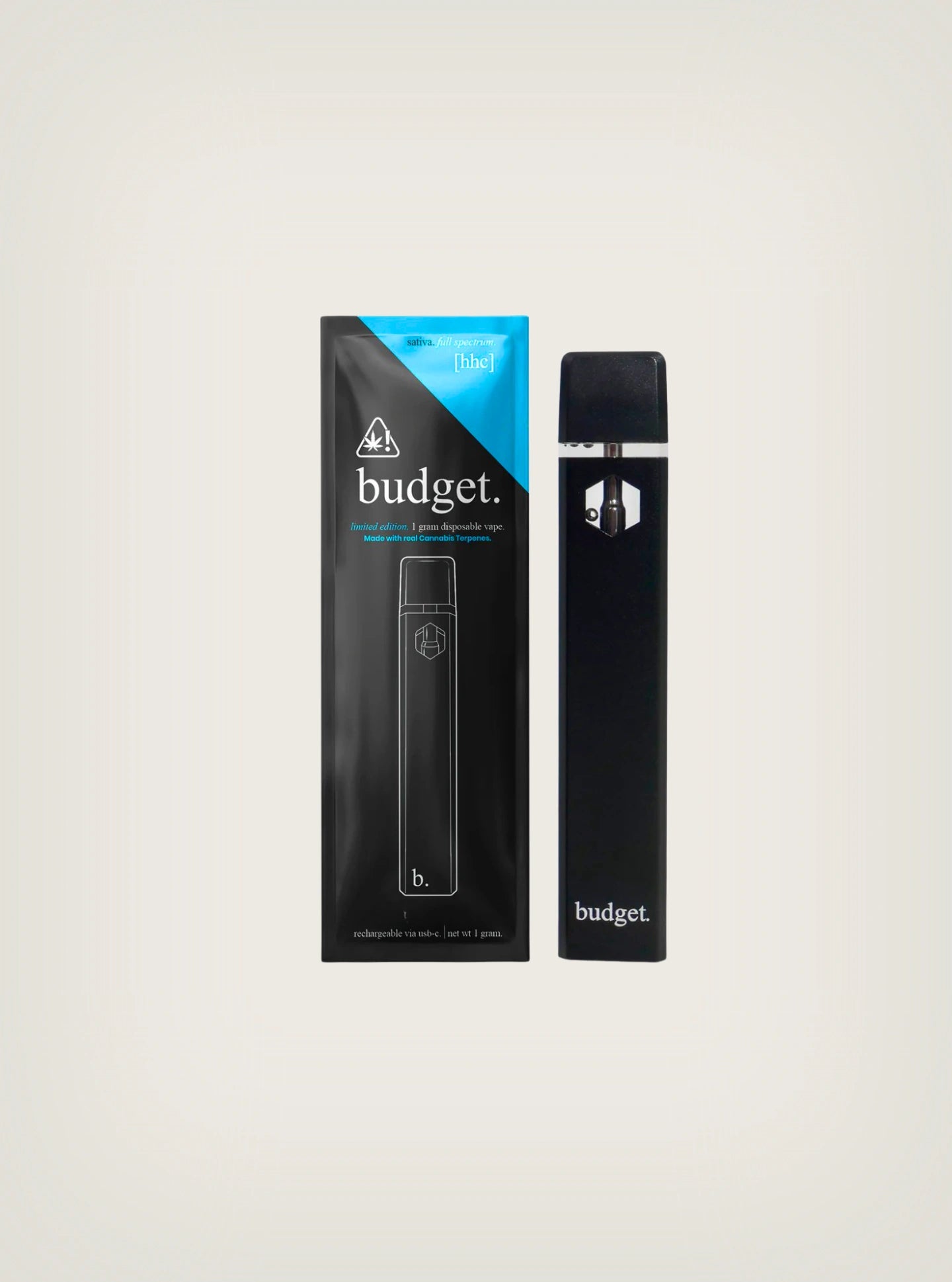 Vape de wax desechable Budget de HHC 1 gramo: Pluma de Wax Sabor Pineapple Express - Sativa