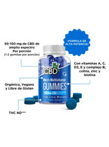 Gomitas de CBD para hombre multivitaminico 1500mg de CBD cannabidiol México Información