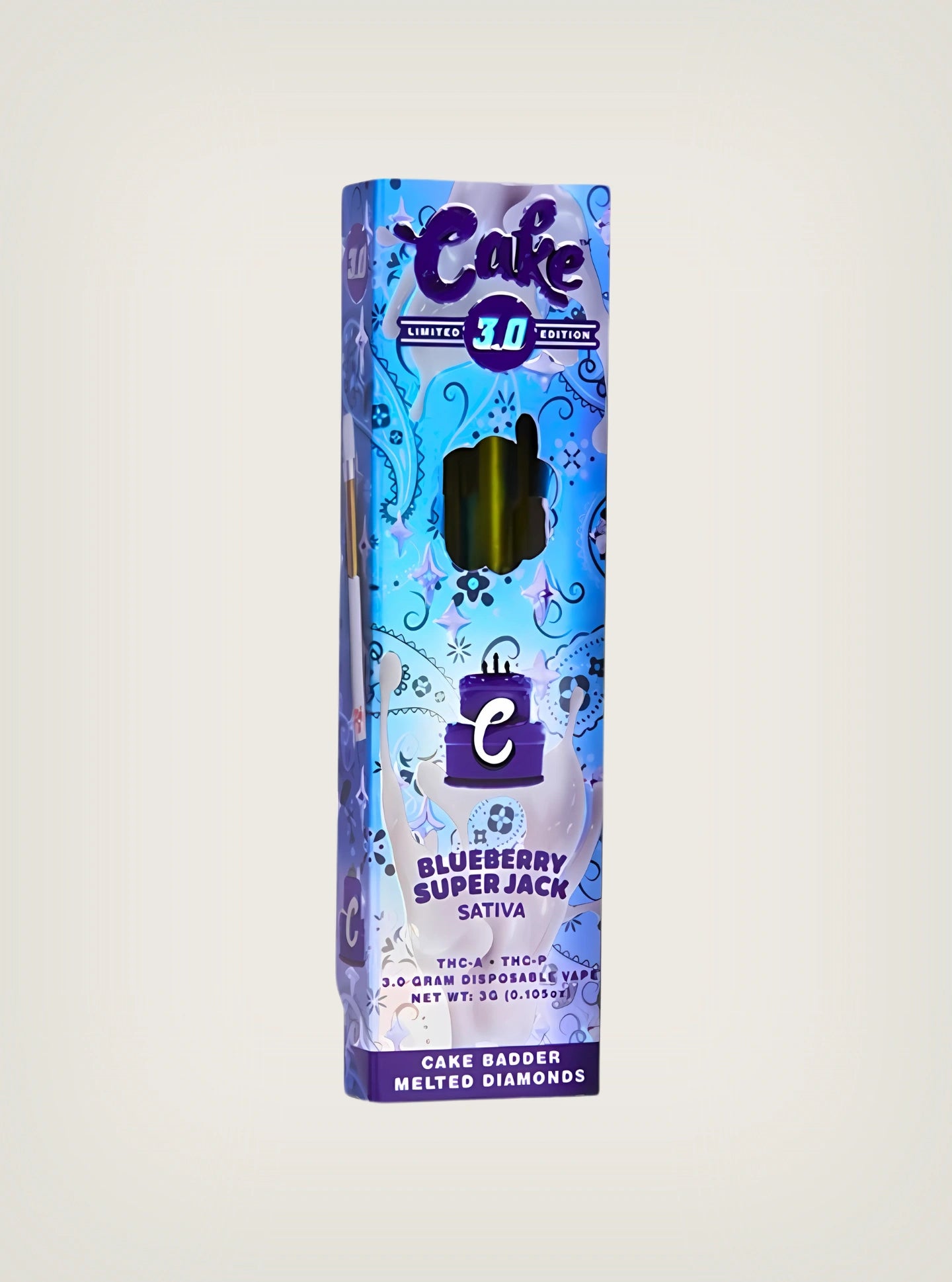 Plumas de Wax Cake, Cake Wax, Wax Cake, Compra plumas de wax Cake Blueberry Super Jack