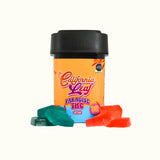 Gomitas Paradise con THC Delta 9 California Leaf 30 o 50mg de cannabis sativa 30 gomitas
