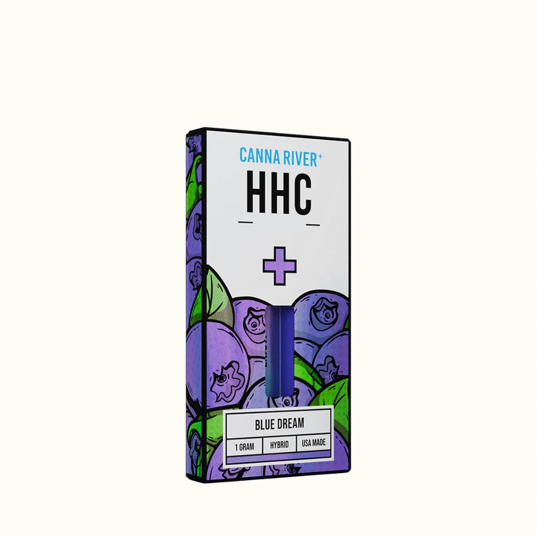 Compra Cartuchos de wax desechable de HHC 1 gramo Canna River Blue Dream