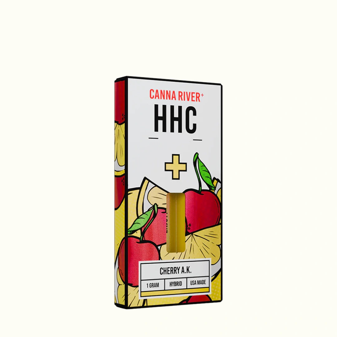 Compra Cartuchos de wax desechable de HHC 1 gramo Canna River Cherry AK
