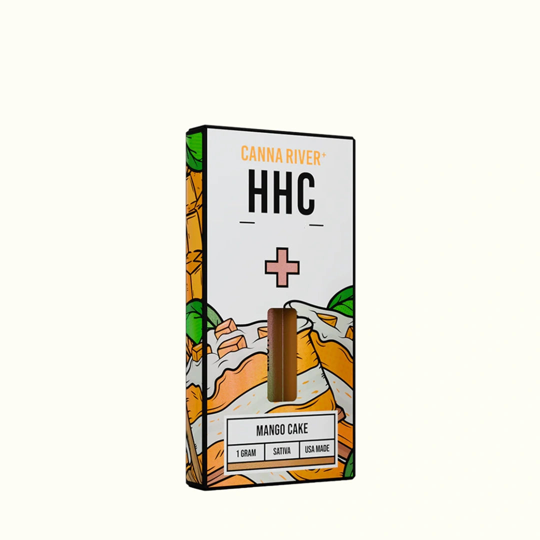 Compra Cartuchos de wax desechable de HHC 1 gramo Canna River Mango Cake