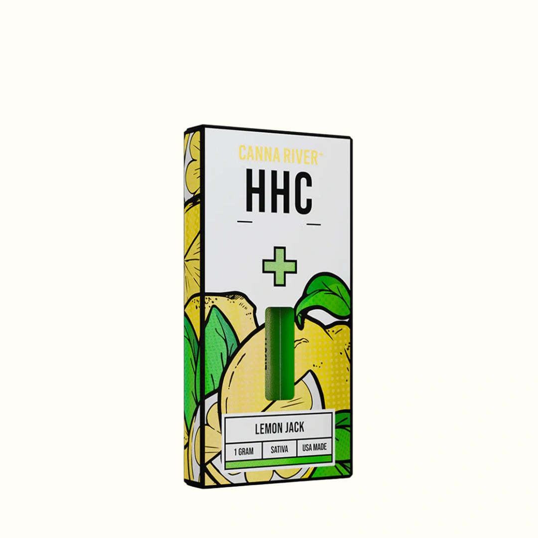 Compra cartuchos de wax desechable Canna River de HHC 1g Lemon Jack Sativa
