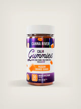 Canna River Calm Gummies Broad Spectrum CBD + CBN + CBG Gomitas con CBD Passion Orange Guava