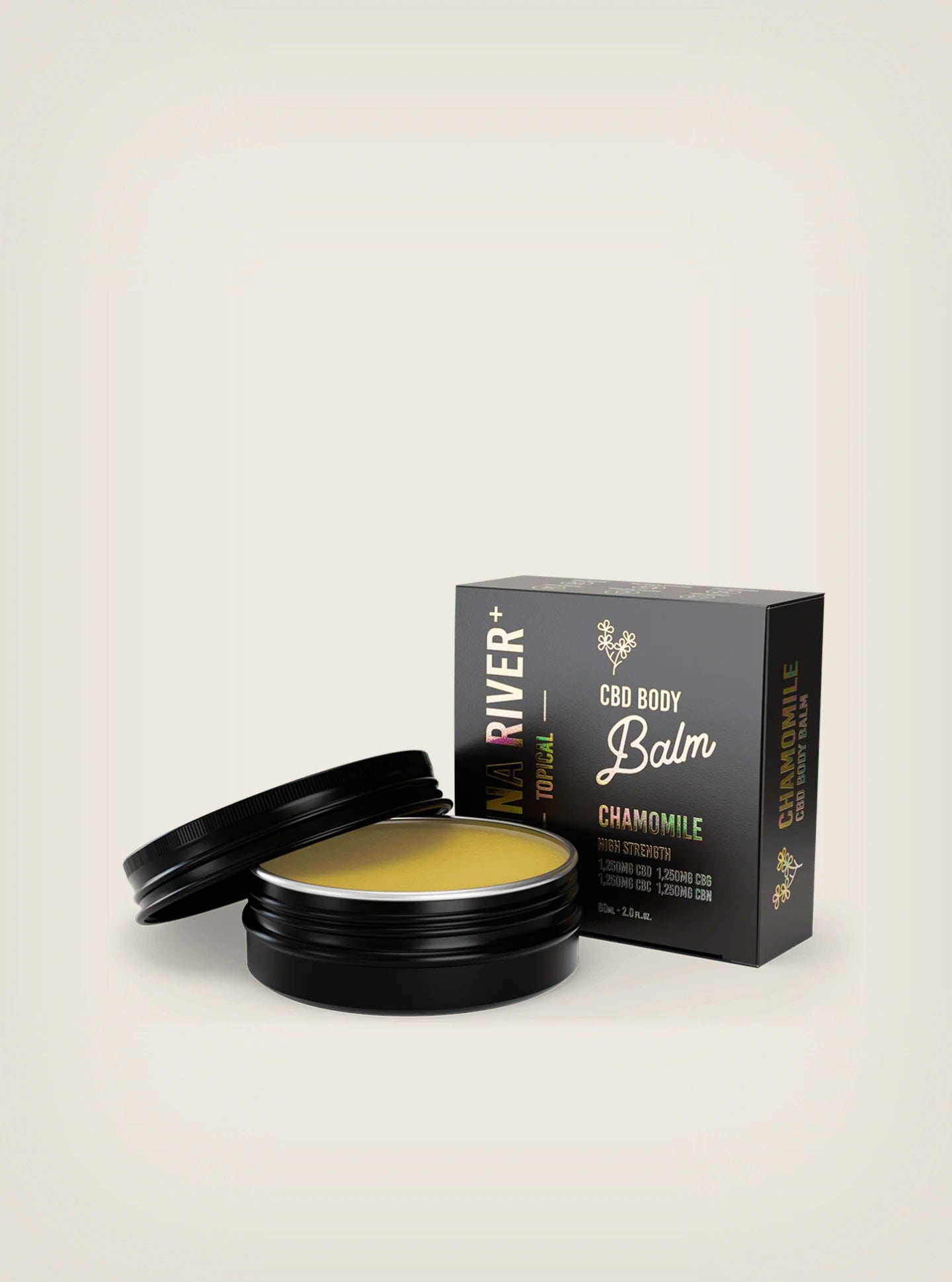 Canna River Bálsamo de CBD + CBC + CBN + CBG con Chamomile