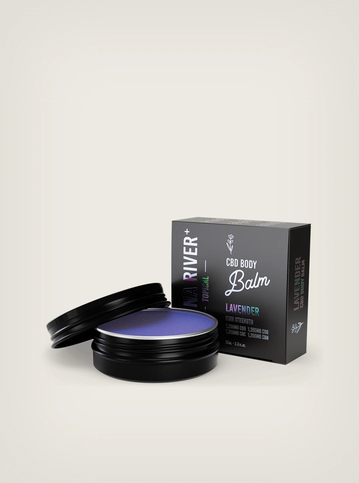 Canna River Bálsamo de CBD + CBC + CBN + CBG con Lavanda