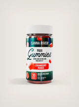 Canna River Pain Gummies CBD + CBG Broad Spectrum Strawberry Mango