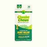 Cheeba Chews Caramel Chews Joint Releaf Delta 9 5mg/pza + CBD + CBC 20pzs