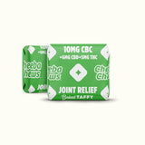 Cheeba Chews Caramel Chews Joint Releaf Delta 9 5mg/pza + CBD + CBC 20pzs Taffy