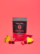 Gomitas mágicas con THC Coastal Clouds con delta 9 y CBN en Splift sabor cherry pineapple
