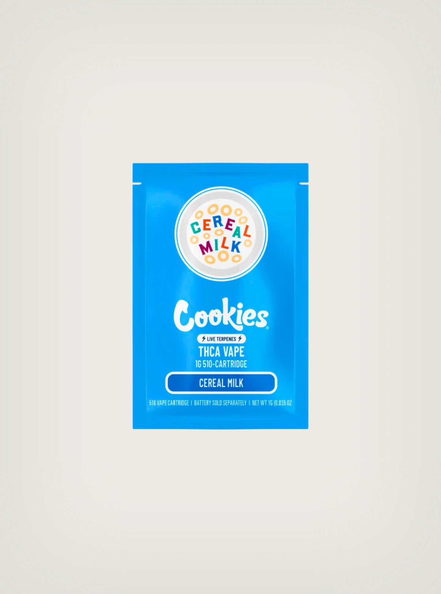 Cookies Wax Cartuchos de wax de 1gramo para plumas de wax Cereal Milk - Indica