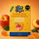 Hug High | Gomitas HHC 20mg + 30mg de Delta 8/pza 5pzs | Peachy Peach