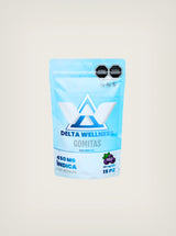 Delta Wellness Gomitas con THC Delta 9 15 piezas Mora