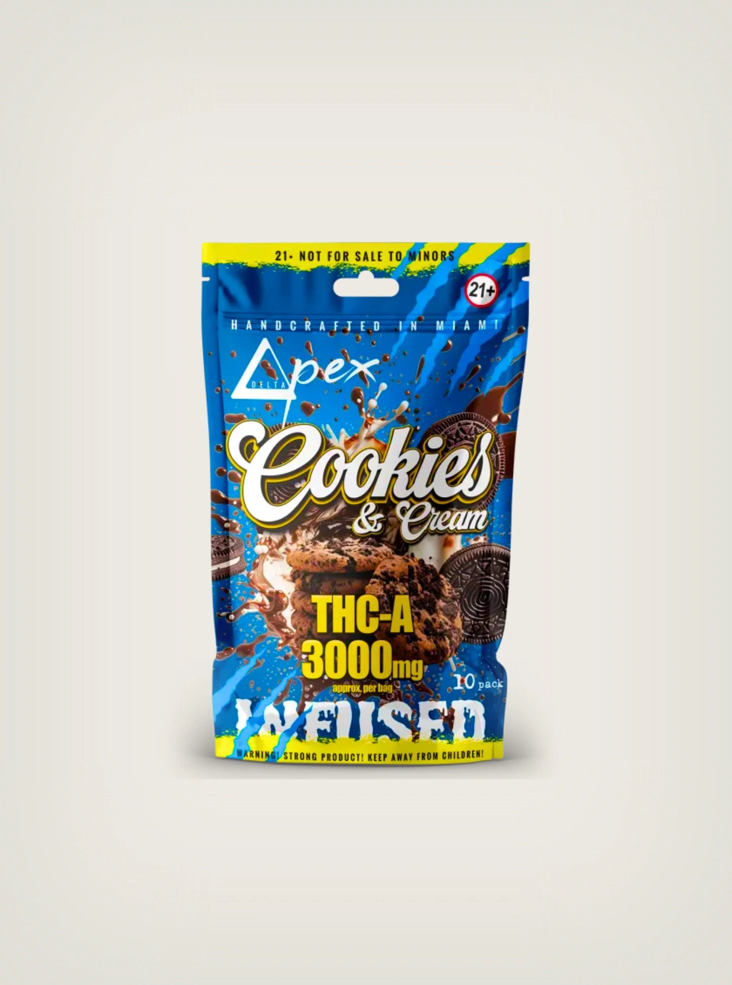 Comestibles con THC Delta Pex Cookies&Cream