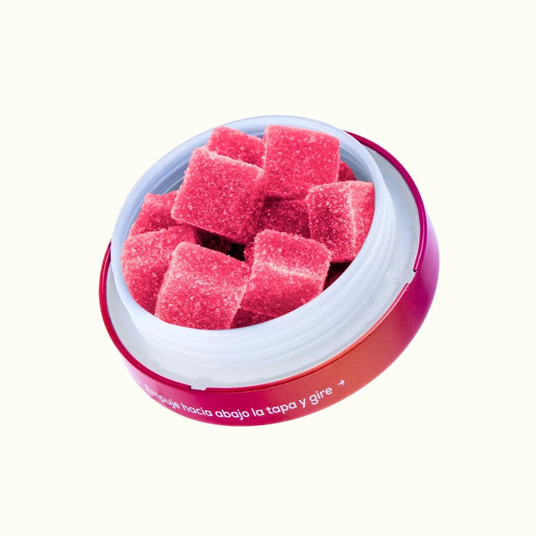 Dongum gomitas con THC Delta 8 500mg 20 piezas sabor sandía funk