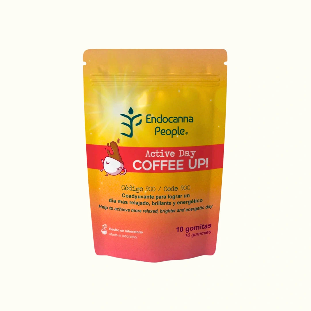 Endocanna People Gomitas Coffee Up con CBD 350mg + CBG 90mg 10 Piezas