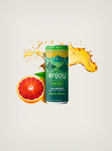 Enjoy Hemp Cannabis Soda con 50mg THC + CBD, THC Seltzer Blood Orange Bliss Hybrid