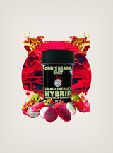 Gomitas de THC God's Beard Cult gomitas con delta 9 THC Nanotech Sabor Dragonfruit Hybrid