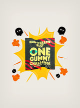 God's Beard Cult Gomitas con THC One Gummy Challenge sabor Cherry Bomb