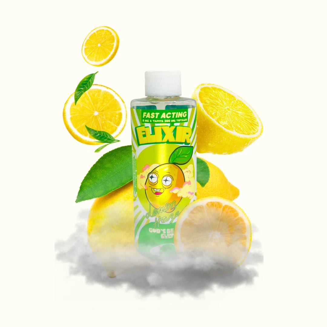God's Beard Cult Jarabe con THC Delta 9 1000mg 115ml Lemon Haze Sativa