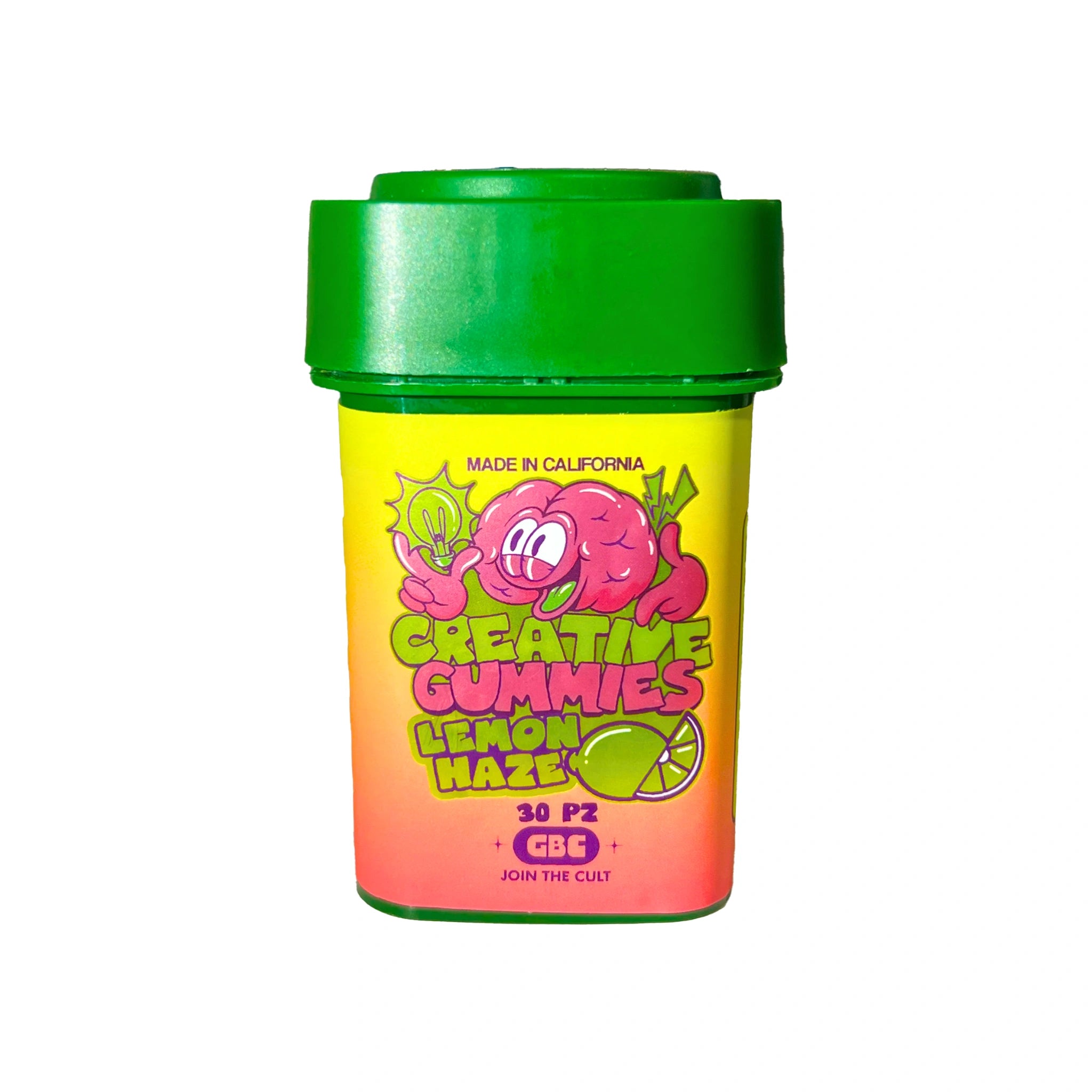 Gods Beard Cult Creative Gummies THC Lemon Haze Splift Mexico
