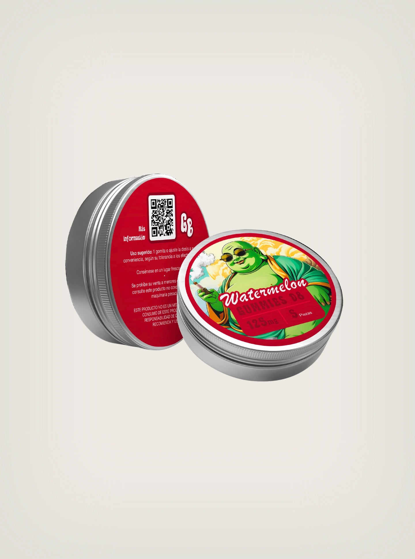 Compra Gomitas con THC sabor Watermelon de Green Buddha